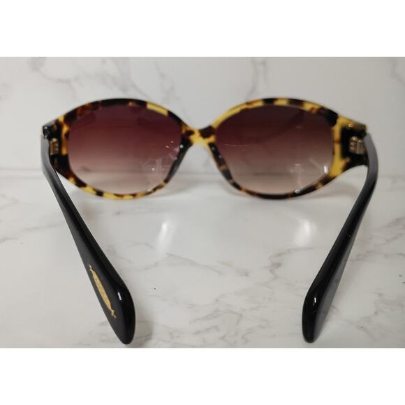 NEW Oliver Peoples Rosina Tortoise/Black Womens Sunglasses - Picture 4 of 7